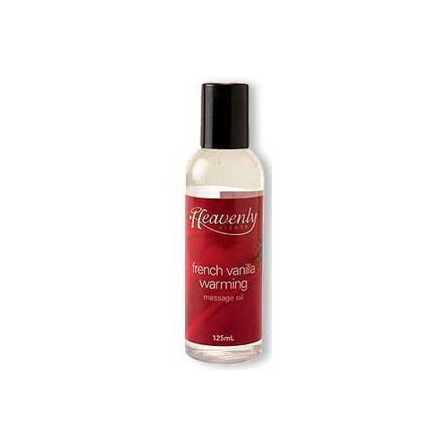 Heavenly Nights Warming Massage Oil French Vanilla 125ml