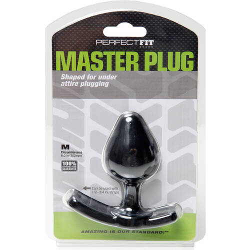 Master Strap-On Butt Plug Medium