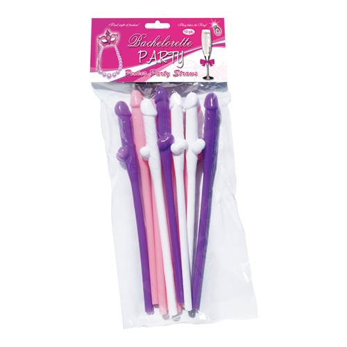Pecker Sipping Straws (10 Pieces)