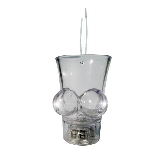 Light Up Boobie Shot Glass With String