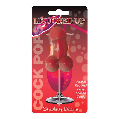 Liquored Up Cock Pops - Strawberry Daiquiri