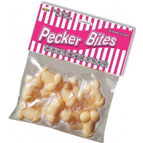 Pecker Bites Strawberry