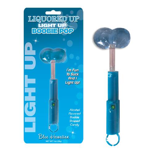 Light Up Boobie Pops  Raspberry