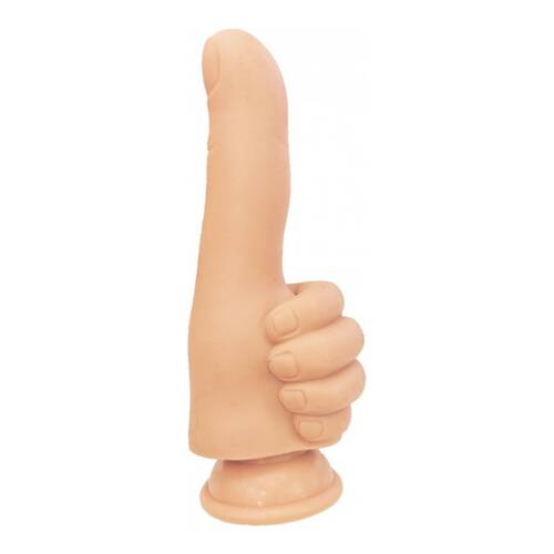 Finger Fest- Thumbs Up Dildo- Flesh