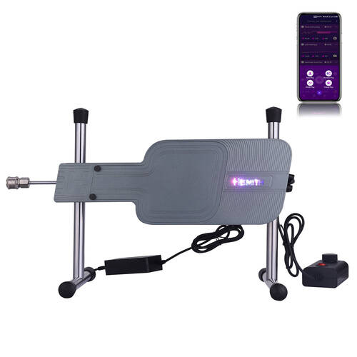 Hismith Premium Special Edition Sex Machine Black Mains Powered Sex Machine with App Control and Remote