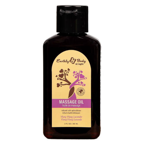 EB Hemp Seed Massage Oil YLANG YLANG LAVENDER - 60 ml Ylang Ylang & Lavender Scented Massage Oil - 60 ml Bottle