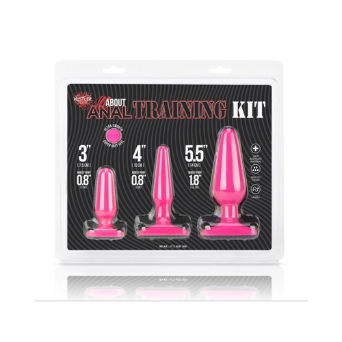 Anal Training Kit - Hot Pink