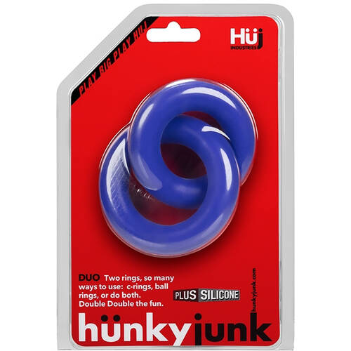 Duo Linked Cock & Ball Ring