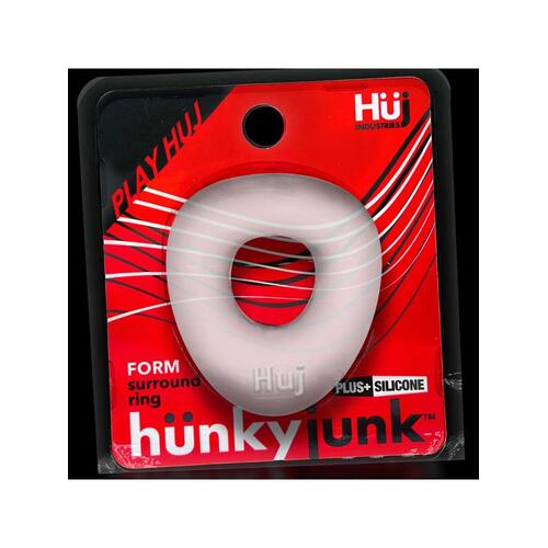 Hunkyjunk FORM Cockring Clear Ice