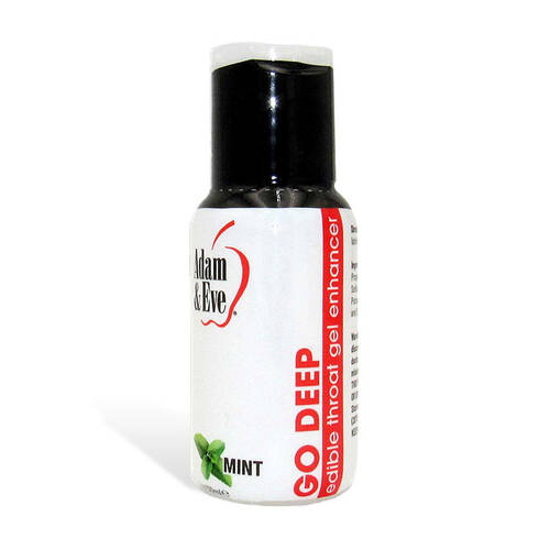 Adam & Eve GO DEEP Throat Gel Mint Flavoured Oral Sex Gel - 30 ml