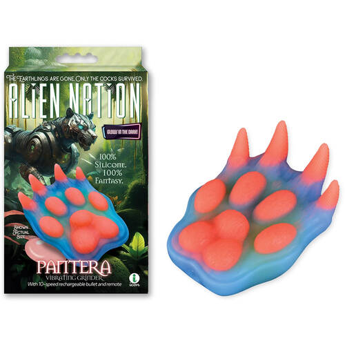 Alien Nation - Pantera Coloured USB Rechargeable Vibrating Fantasy Grinder Pad with Remote