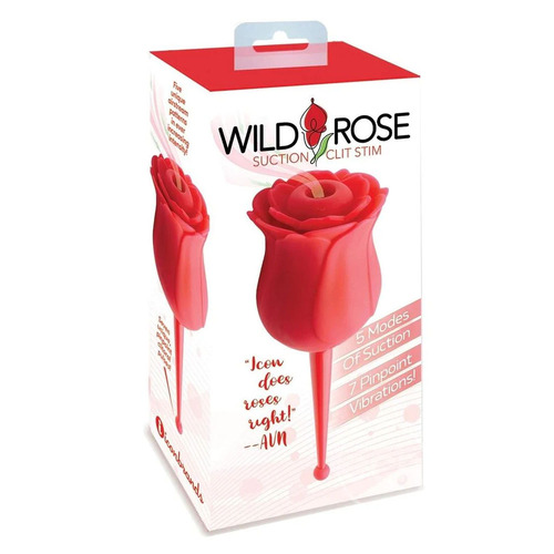 Wild Rose Le Point Red USB Rechargeable Air Pulse Stimulator