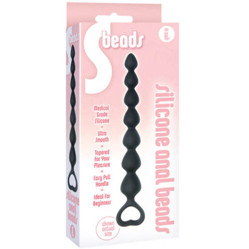 7" Silicone Anal Beads