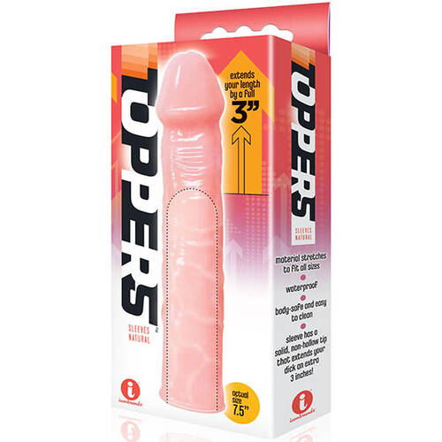 3" Toppers Penis Sleeve