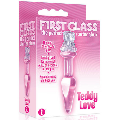 Glass Teddy Butt Plug