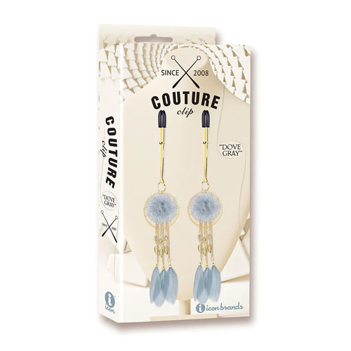 Couture Clip Dove   Nipple Clamps Set Of 2