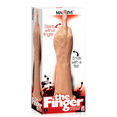 14" Finger To Fist Anal Tool