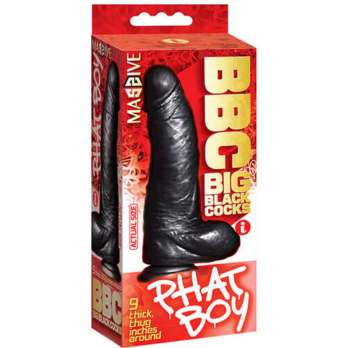 9" Big Black Cock