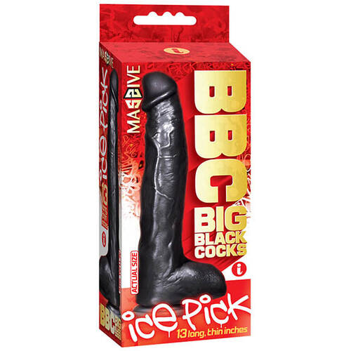 13" Big Black Cock