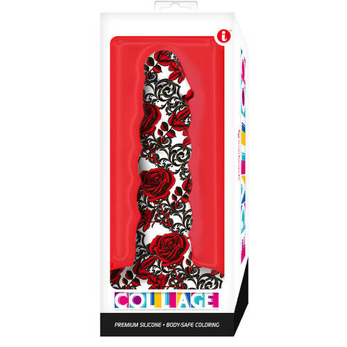 7" Iron Rose Twisted Dildo