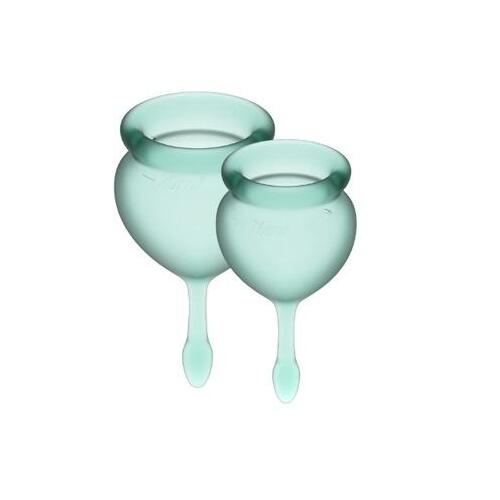 Satisfyer Feel Good Menstrual Cup (Dark Green)