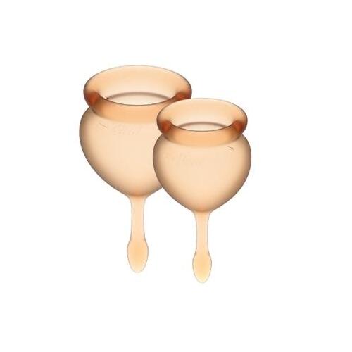 Satisfyer Feel Good Menstrual Cup (Orange)
