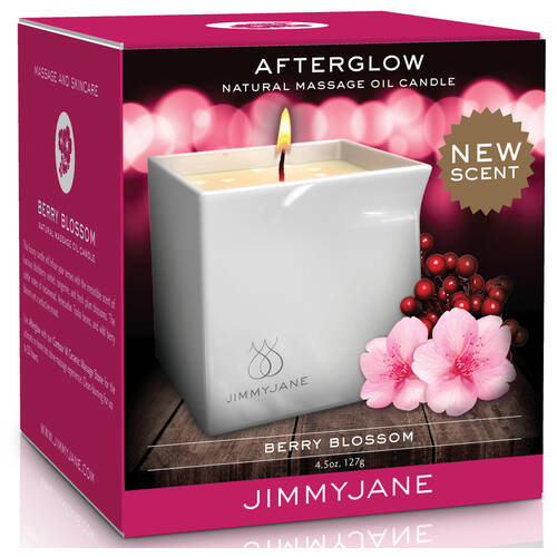 Afterglow Massage Candle Berry Blossom