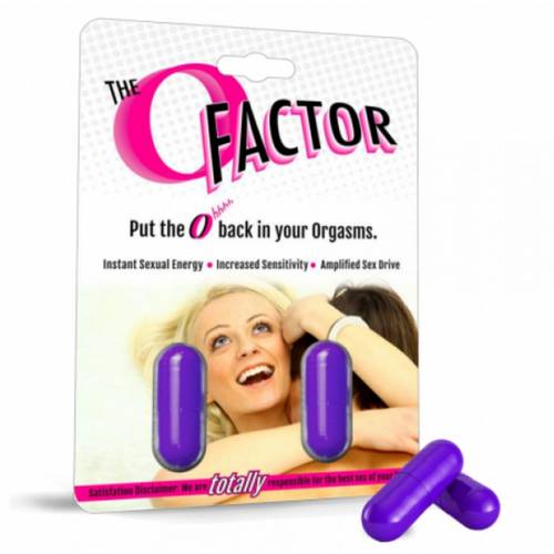 The O Factor Orgasm Pills for Women x2