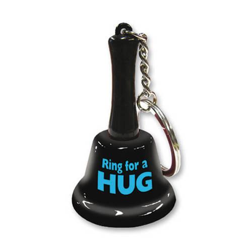 Ring For A Hug Keychain Bell