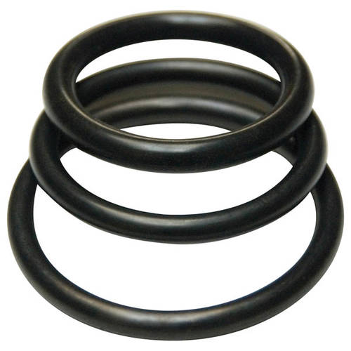 Rubber Cock Rings x3