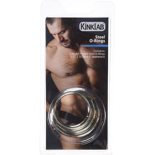 Metal Cock Rings x3