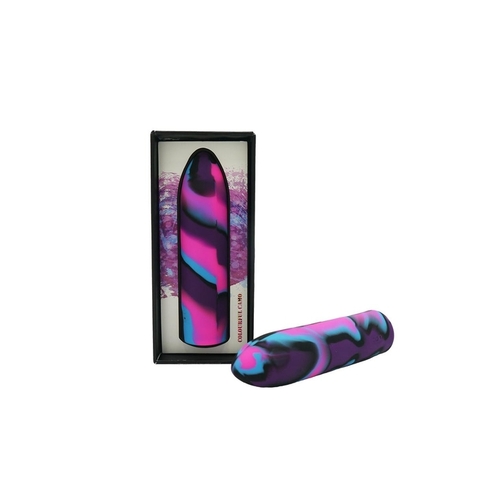 Colourful Camo Tracer Bullet Rechargeable Blue