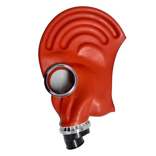 Full-Head Rubber Gas Mask