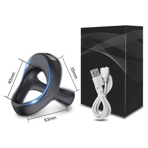 3-In-1 Vibrating Cock Ring