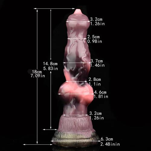 Suction Cup Knot Anal Dildo