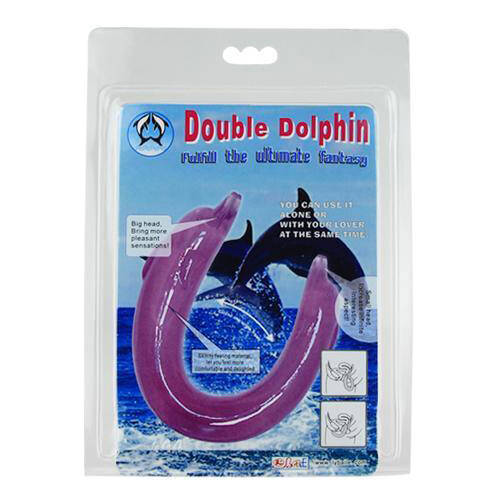 12" Dolphin Double Dildo