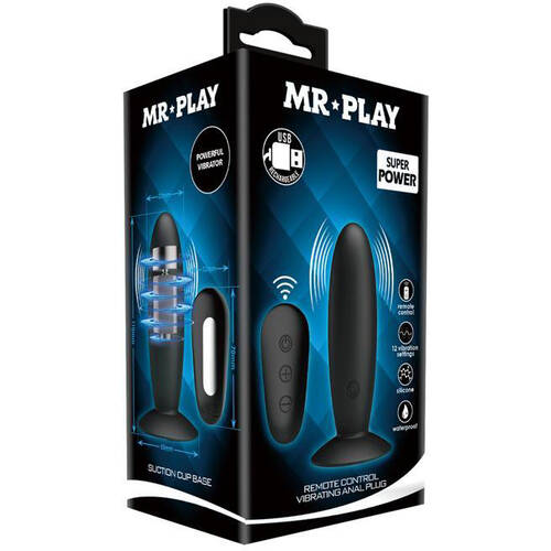 Vibrating Butt Plug + Remote
