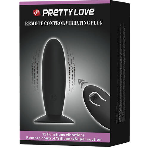 4" Vibrating Butt Plug