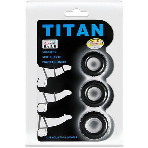 Titan Cock Rings x3