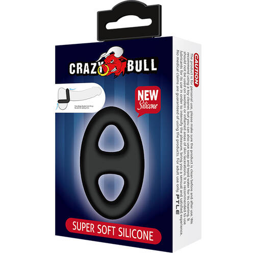 Dual Silicone Cock & Ball Ring