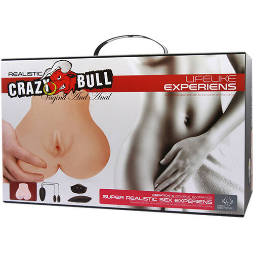 Deep Vibrating Pussy + Ass Stroker