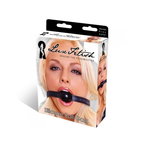 Lux Fetish Silicone Ball Gag