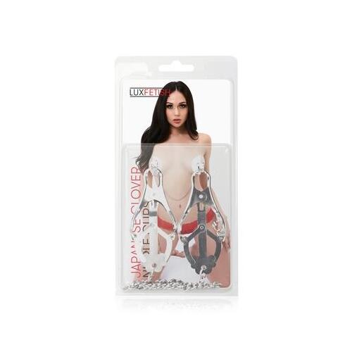 Lux Fetish Japanese Clover Nipple Clamps
