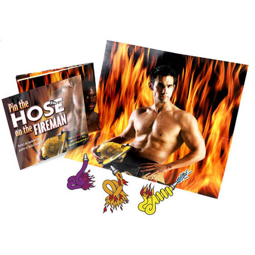 PIN THE HOSE ON THE FIREMAN