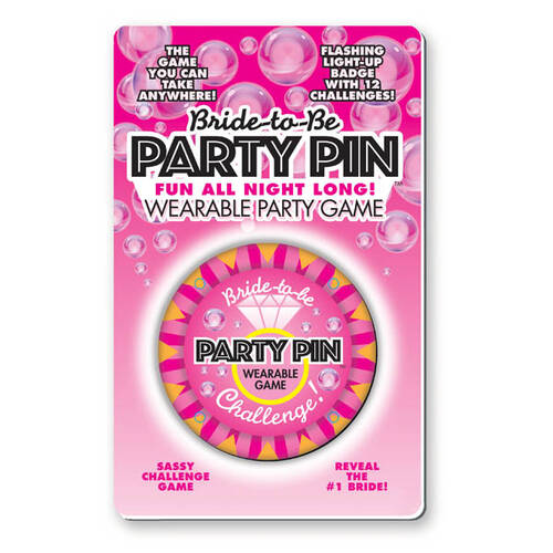 Bride To Be Party Pin Game