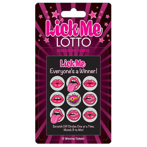 Lick Me Lotto Naughty Scratcher