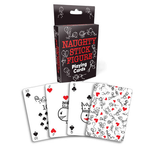Naughty Stick Figure Playing Cards Novelty Playing Cards