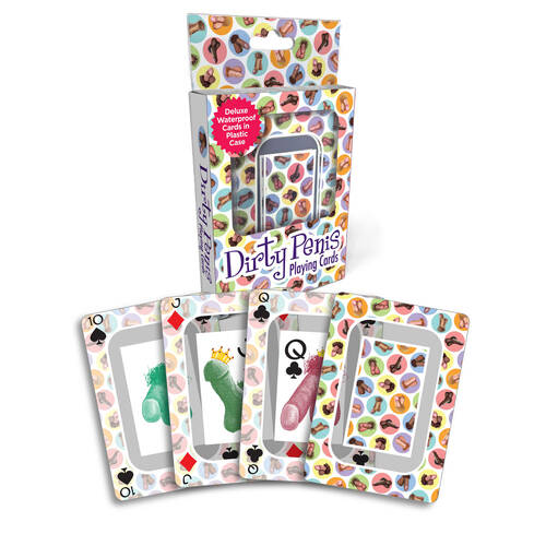 Dirty Penis Playing Cards Waterproof Novelty Playing Cards