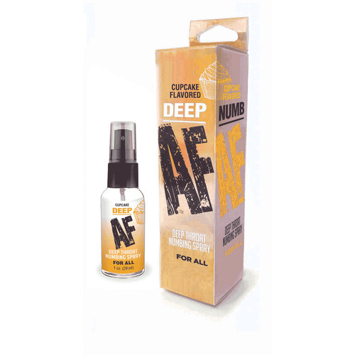 Deep AF - Cupcake Cupcake Flavoured Deep Throat Spray - 29 ml