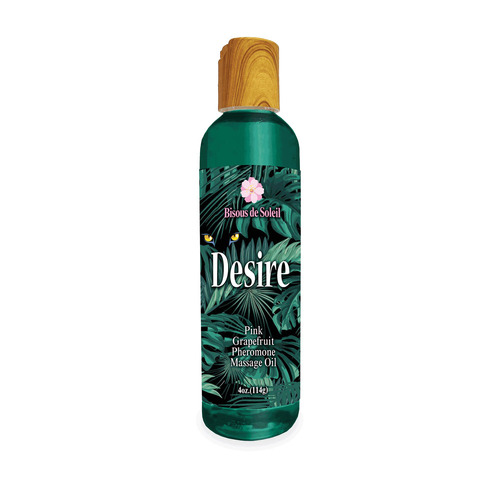 Desire Pheromone Massage Oil  Grapefruit Scented Pheromone Massage Oil 118ml